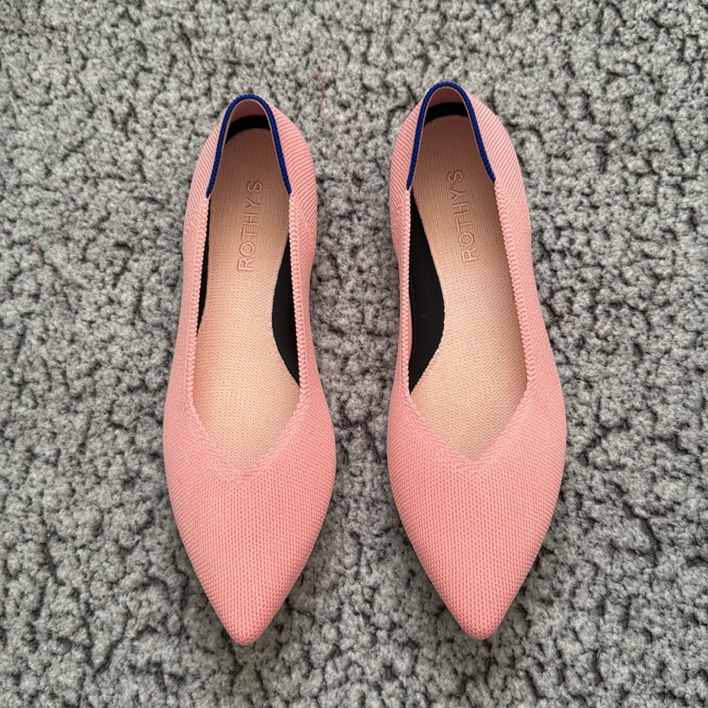 Light Pink Rothy’s Size 7 - Picture 10 of 11